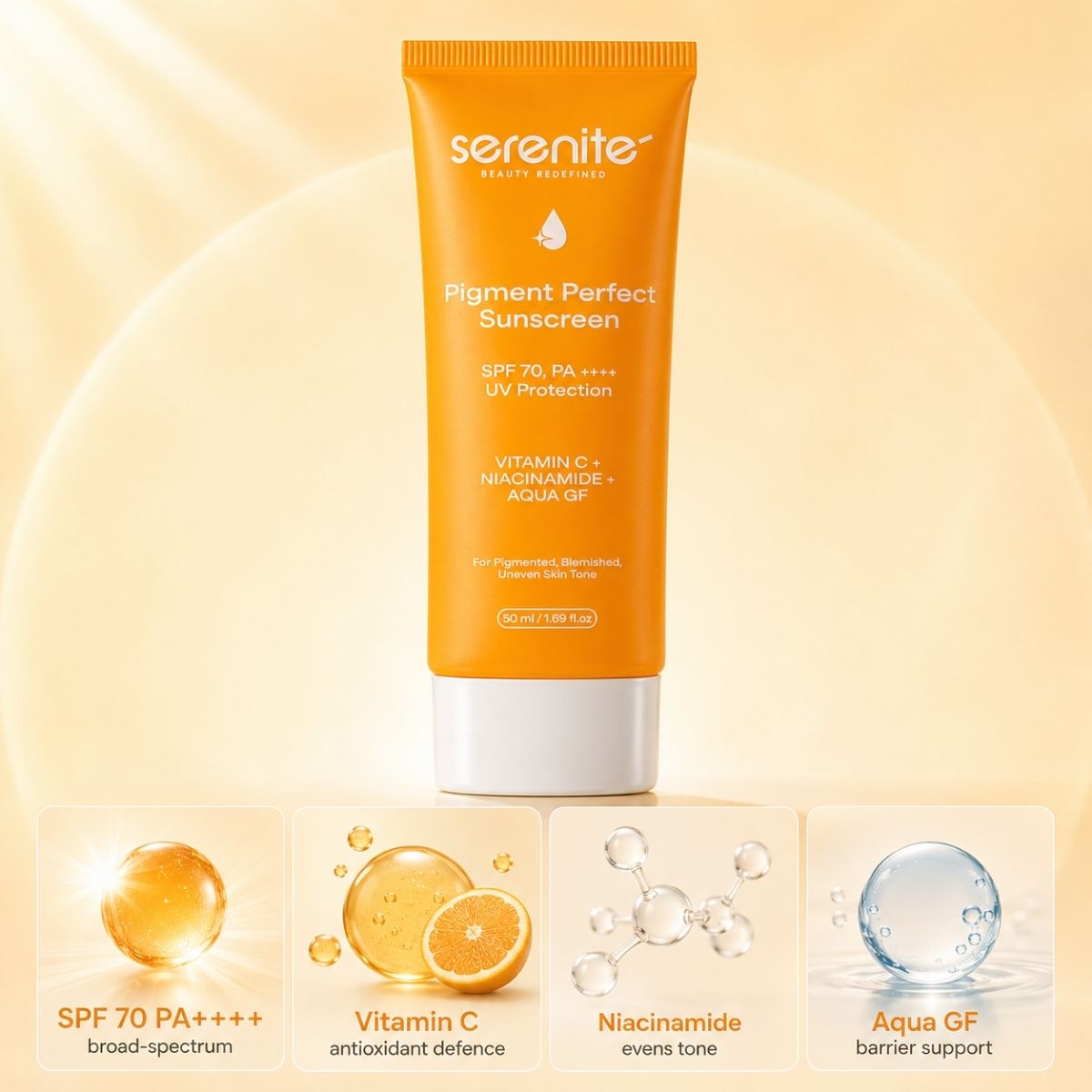Pigment Perfect Sunscreen SPF 70 PA++++