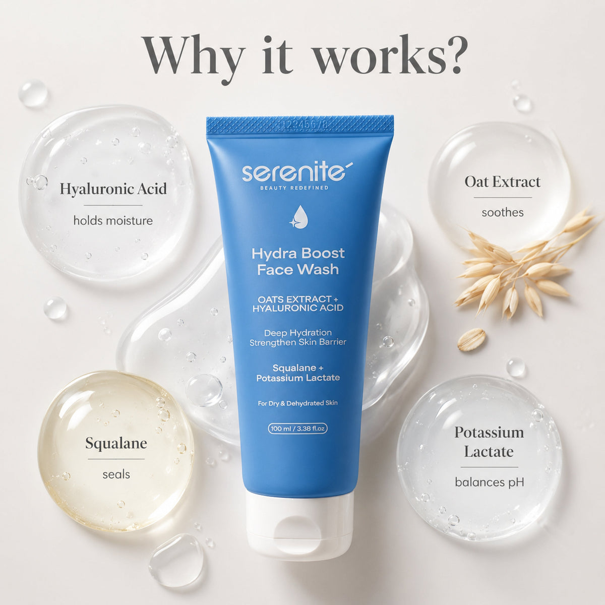 HYDRA BOOST FACE WASH